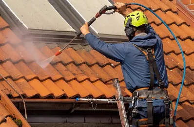 Démoussage et hydrofuge de toiture au Mesnil-Thomas